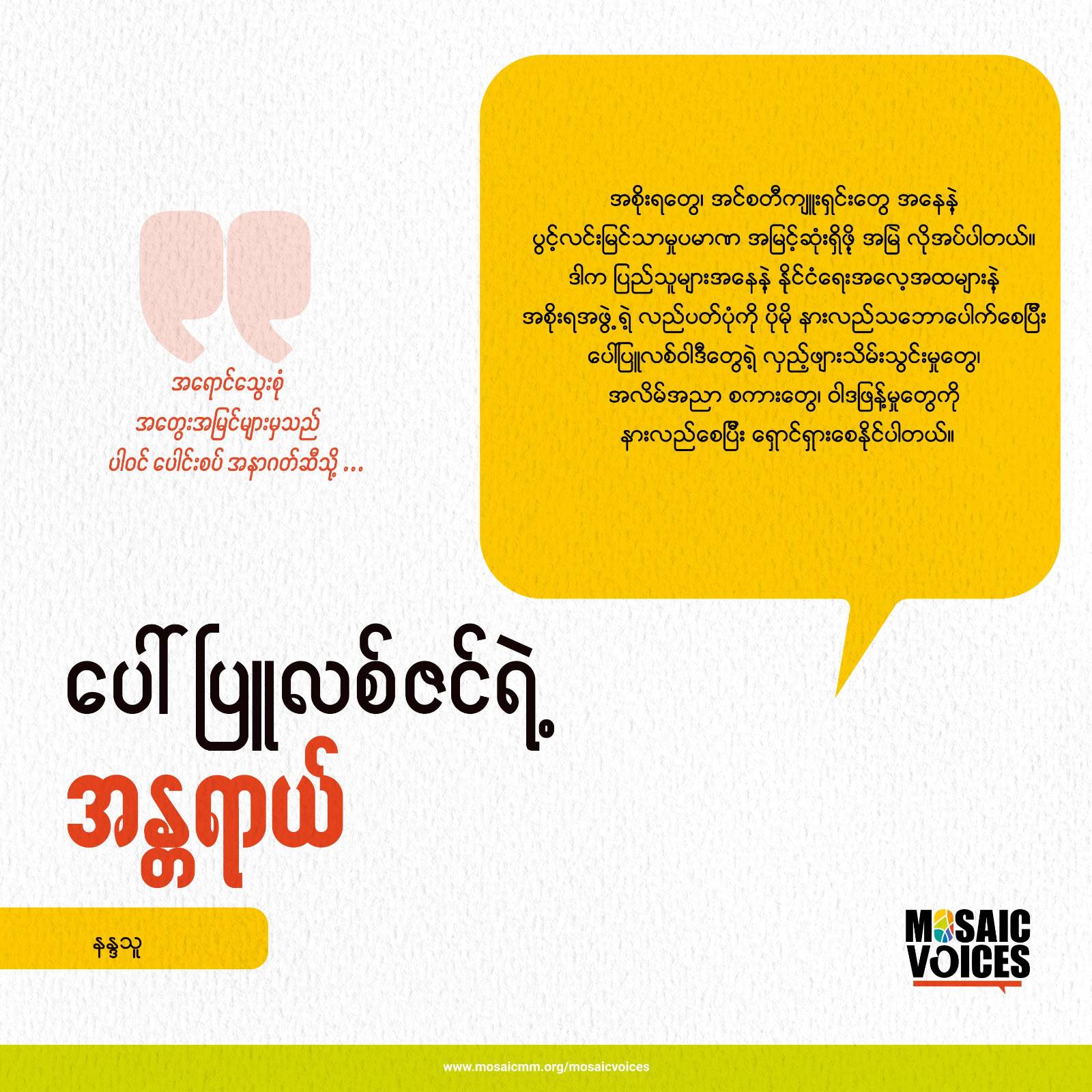 ပေါ်ပြူလစ်ဇင်ရဲ့ အန္တရာယ်